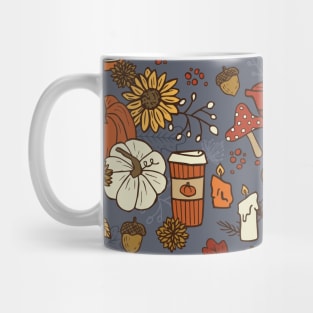 Cozy Fall Vibes Seamless Pattern Mug